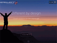 Tablet Screenshot of etellect.com